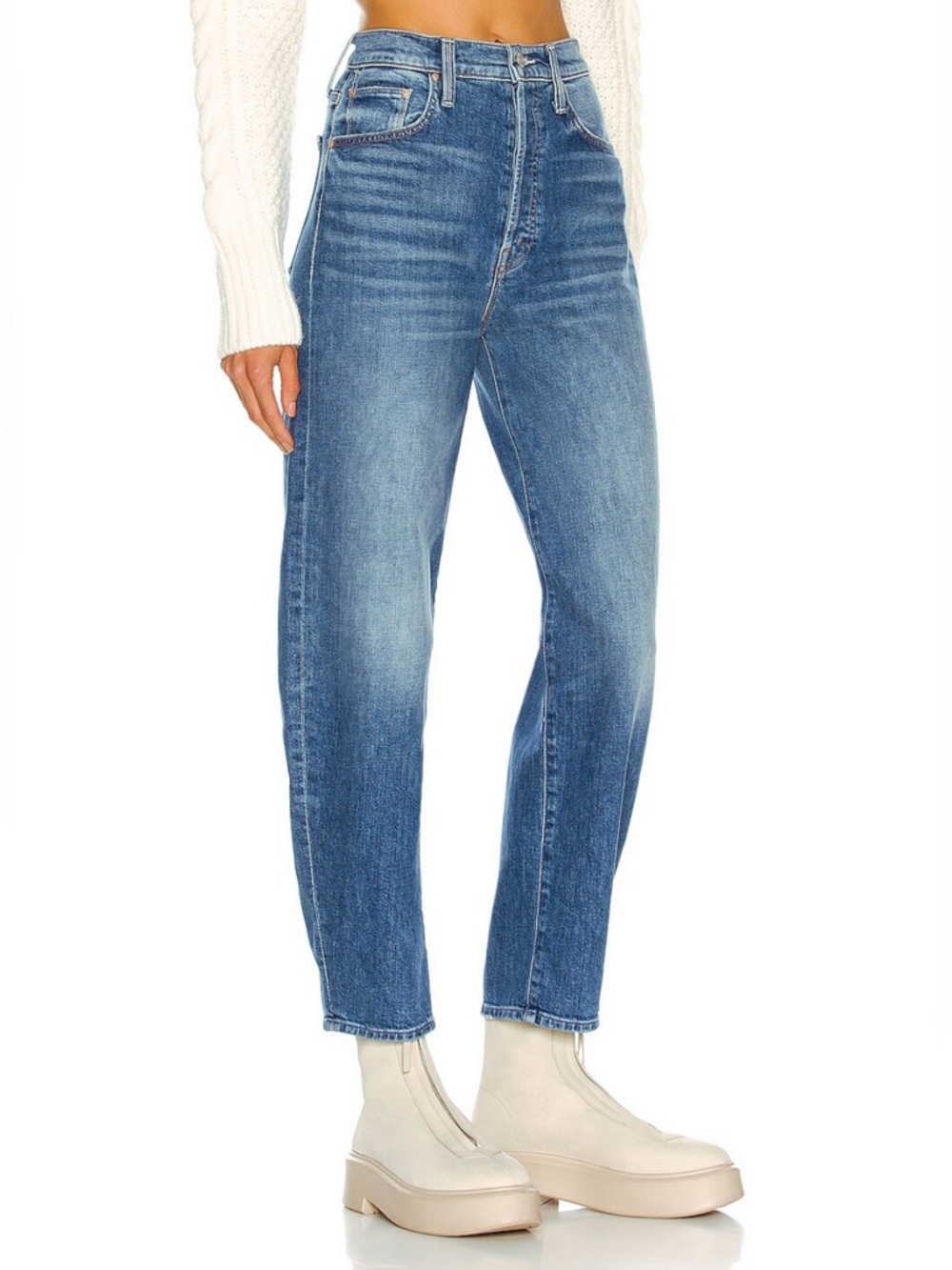 MOTHER The Curbside Ankle Jean Cowboys Don't Cry- Size 26 - Picture 12 of 14